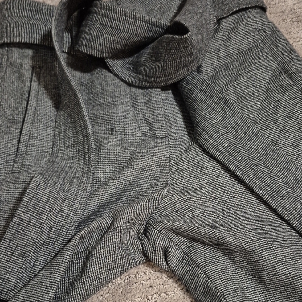 Aritzia Gray Women's Dress Tie Trousers- Wildfred SZ 00 - Picture 6 of 9